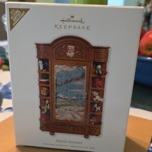 Hallmark Keepsake Santa's Armoire
